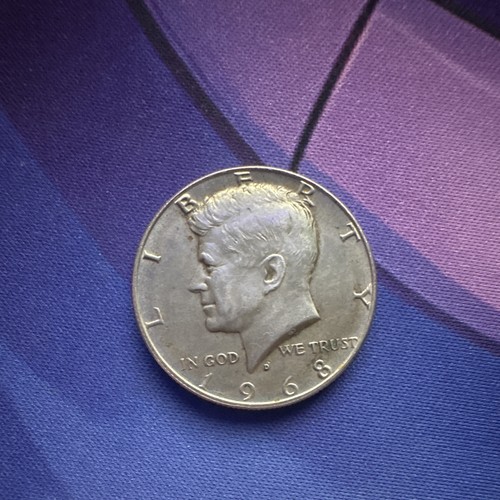 Usa half dollar 1968 john - half,