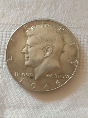 Usa kennedy half dollar 1966 - usa,
