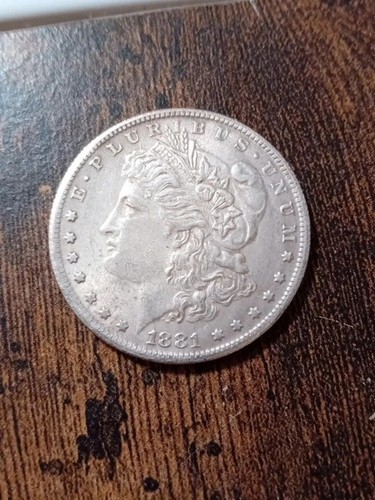 Moneta one dollar morgan - morgan, 1881