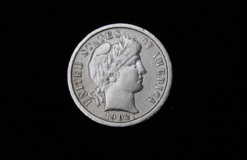 Usa one dime 1902 argento - dime,