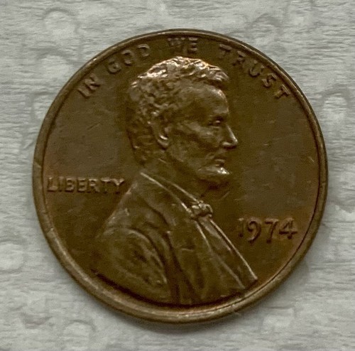 Moneta one cent 1974 - one,
