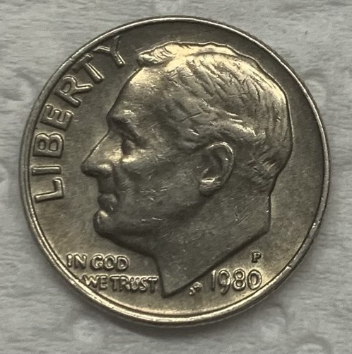 Moneta one dime - 1980, p