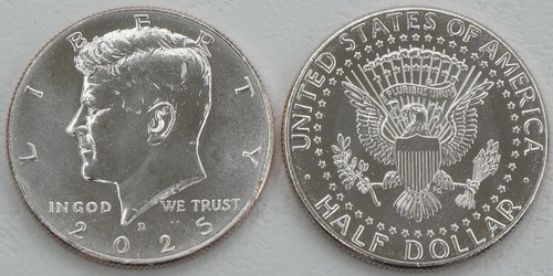 Usa kennedy mezzo dollaro 2025 - usa,