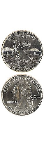 Usa state quarter 2001 - 2001, unc