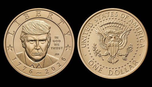 Moneta dollaro 2026 p - dollaro, 2026-p