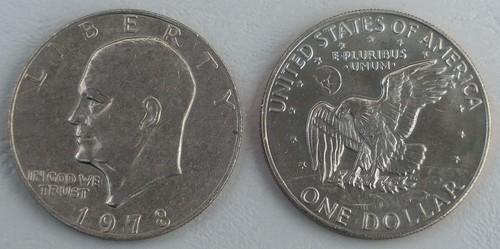 Usa eisenhower dollaro moneta - usa,