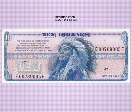 Dollari pagamento militare - 10,
