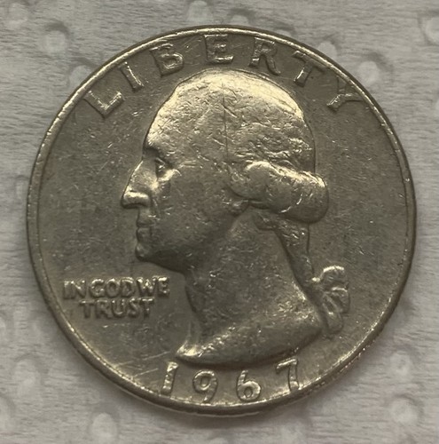 Moneta quarter dollar - moneta, 1967