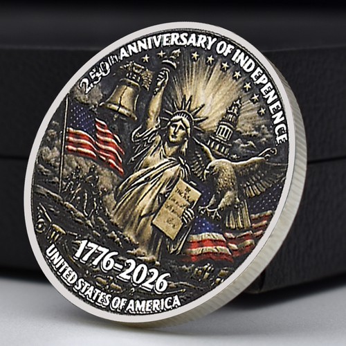 Moneta commemorativa usa 250 - moneta,