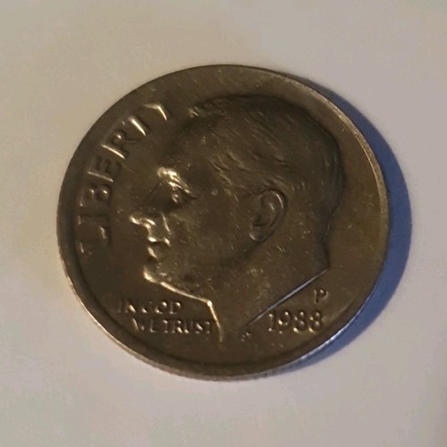 Usa one dime roosevelt - dime, 1988